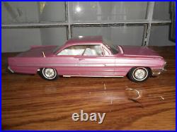 1961 Pontiac Bonneville toy models kits ALL NAME PLATES (scripts) are attached