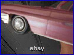 1961 Pontiac Bonneville toy models kits ALL NAME PLATES (scripts) are attached