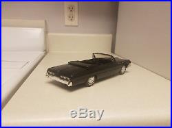 1962 AMT Buick Electra CONVERTIBLE MINT TRUE Promo car EXTRA-RARE BLACK 62 G. M