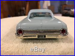 1962 Ford Galaxie top up promo model car in Baffin Blue AMT 125