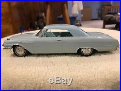 1962 Ford Galaxie top up promo model car in Baffin Blue AMT 125