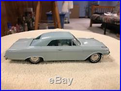 1962 Ford Galaxie top up promo model car in Baffin Blue AMT 125