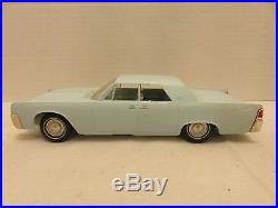 1962 Lincoln Continental Promo Sale Car Model AMT Teal Blue 4 Door