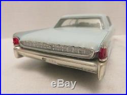 1962 Lincoln Continental Promo Sale Car Model AMT Teal Blue 4 Door