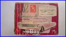 1962 Mercury Monterey Convertible AMT 3in1 kit # K312