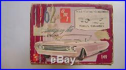 1962 Mercury Monterey Convertible AMT 3in1 kit # K312