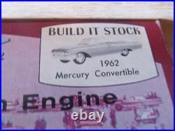 1962 Mercury Monterey convertible Model kit AMT unbuilt
