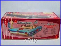 1962 Nova Convertible 60's Vintage AMT 3 in 1 Customizing Kit 1/25 Scale