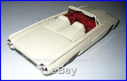 1963 AMT PROMO CAR FORD THUNDERBIRD CONVERTIBLE WithTONNEAU COVER SPORTS ROADSTER
