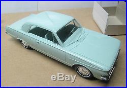 1963 AMT Plymouth Valiant 2dr Hardtop Turquoise New in Original Box No Reserve