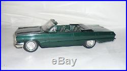 1963 Chevrolet Impala SS Convertible Promo Model Car by AMT