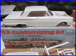 1963 Ford Fairlane Model kit AMT unbuilt