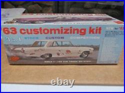 1963 Ford Fairlane Model kit AMT unbuilt