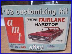 1963 Ford Fairlane Model kit AMT unbuilt