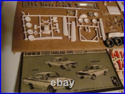 1963 Ford Fairlane Model kit AMT unbuilt complete