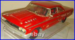 1963 Ford Galaxie 500 The Fast Back Race Car Professional Built Model Kit