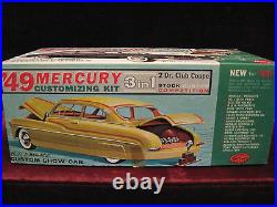 1963 MIB 1st ISSUE'49 Mercury Club Coupe Model/Kit AMT USA 02-349 Time Capsule