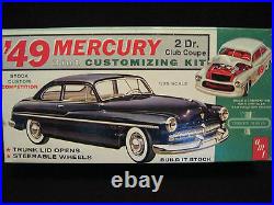 1963 MIB 1st ISSUE'49 Mercury Club Coupe Model/Kit AMT USA 02-349 Time Capsule