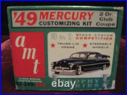 1963 MIB 1st ISSUE'49 Mercury Club Coupe Model/Kit AMT USA 02-349 Time Capsule