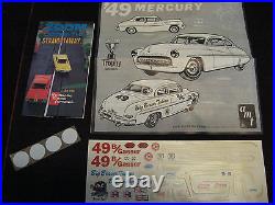 1963 MIB 1st ISSUE'49 Mercury Club Coupe Model/Kit AMT USA 02-349 Time Capsule