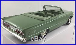 1963 Mercury Comet convertible promo AMT 1/25 met. Green excellent, near mint