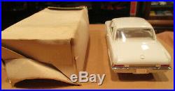 1963 Plymouth Valiant with box AMT white dealer promo 1/25 model