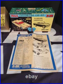 1963 Rambler American Model Kit JO-HAN 3 in 1 1/25 Scale MIB NEW Unbuilt