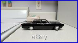 1964 AMT Lincoln TRUE Promo car XXX-RARE ORIG BOX, ORIG H. O, BLACK, SUPERB! 64