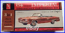 1964 Chrysler Imperial Model Kit, Amt, Open Box, Complete