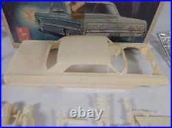 1964 Chevrolet Impala SS Hardtop AMT 125 Model Kit 6724 Parts Lot