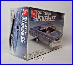 1964 Chevrolet Impala SS Model Kit AMT ERTL # 6564 1/25 Scale 1989 Level 2 USA