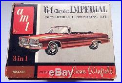 1964 Chrysler Imperial Model Kit, Amt, Open Box, Complete