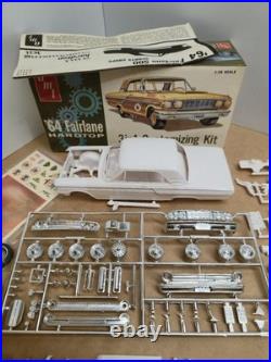 1964 FORD FAIRLANE Vintage AMT Original 1/25 Plastic Model Kit Issued In 1964