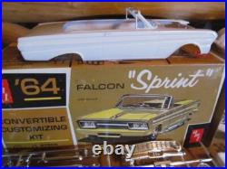 1964 Ford Falcon convertible Model kit AMT unbuilt complete