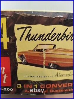 1964 THUNDERBIRD CONV. AMT 3in1 Customizing Kit 1/25 Model Kit COMPLETE