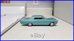 1965 AMT Ford Fairlane TRUE Promo car V. G. EXTRA-rare Met. Turquoise 65 Ford