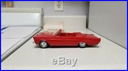 1965 AMT Ford RED CONVERTIBLE TRUE Promo car VERY rare with ORIG BOX, ORIG H. O