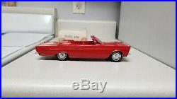 1965 AMT Ford RED CONVERTIBLE TRUE Promo car VERY rare with ORIG BOX, ORIG H. O