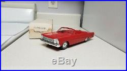 1965 AMT Ford RED CONVERTIBLE TRUE Promo car VERY rare with ORIG BOX, ORIG H. O