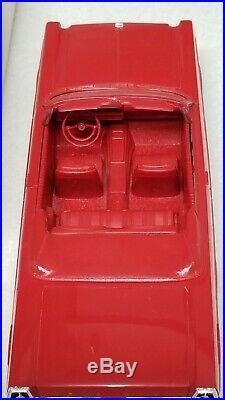 1965 AMT Ford RED CONVERTIBLE TRUE Promo car VERY rare with ORIG BOX, ORIG H. O