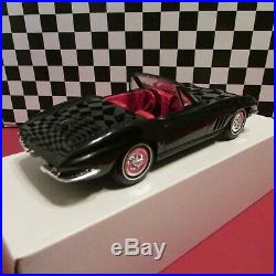 1965 Chevrolet Corvette Convert, 1/25 scale Dealership promotional model car, Blac
