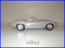 1965 Chevrolet Corvette Sting Ray Convertible AMT Dealer Promo Model Car