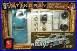 1965 Chevrolet Corvette Stingray 1/25 AMT Slot Car Race Kit 9001-600 NIB NOS 65