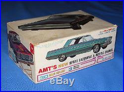 1965 Ford Fairlane Sss-vintage Amt 1/25 Scale Model Kit Opened-t319 200