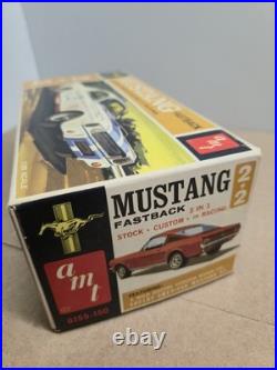 1965 FORD MUSTANG 2+2 Fastback AMT'65 Issue 1/25 Plastic Model Kit COMPLETE