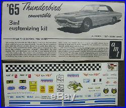 1965 Ford Thunderbird Convertible Plastic Model Kit# 6215-150 Amt 1/25 Scale