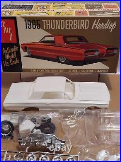 1965 Ford THUNDERBIRD Hardtop AMT 1/25 3in1 Customizing Model Kit COMPLETE