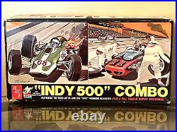 1965 Original AMT Indy 500 Combo model kit 1/25 T362 unbuilt