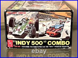 1965 Original AMT Indy 500 Combo model kit 1/25 T362 unbuilt