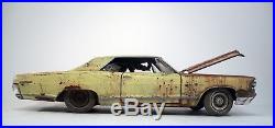 1965 Pontiac Grand Prix Pro Built Weathered Barn Find Junker Custom 1/25 AMT